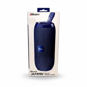 2Boom Blue Wireless Portable Bluetooth Speaker